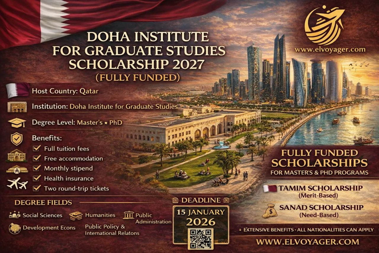 Doha Institute scholarship promotion 2027