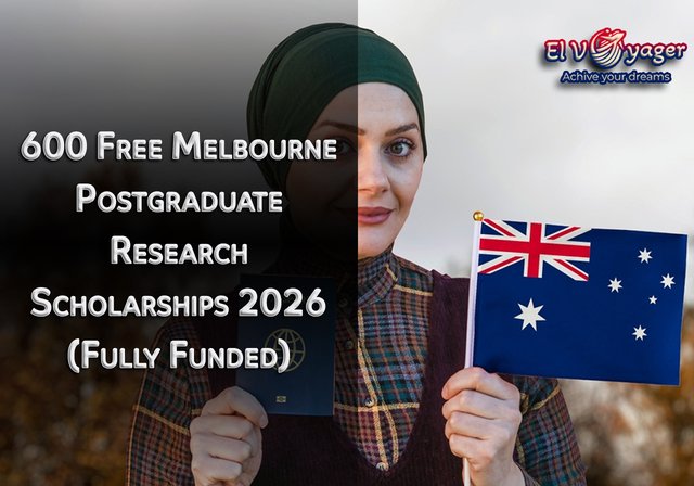 600 University of Melbourne Postgraduate Research Scholarships 2026 (Fully Funded) - Degree level: Master's, PhD
