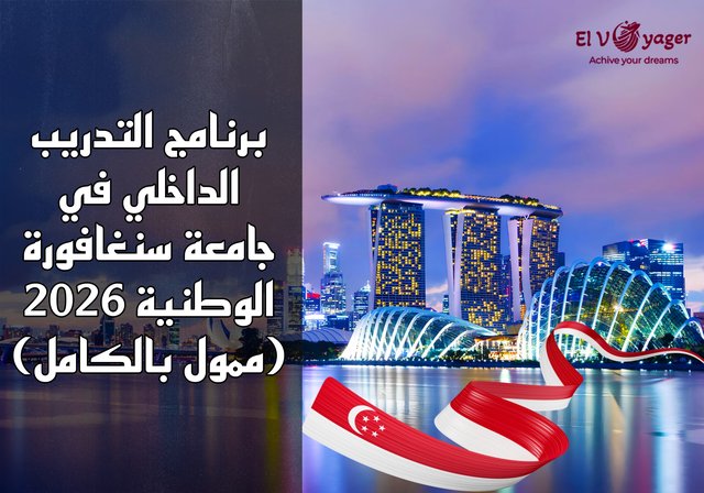 برنامج التدريب الداخلي في جامعة سنغافورة الوطنية لعام 2026 (ممول بالكامل) - راتب شهري قدره 1200 دولار سنغافوري + بدل سفر 600 دولار سنغافوري