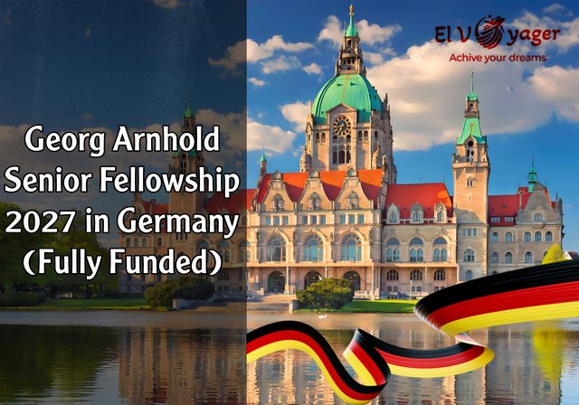 Georg Arnhold Senior Fellowship 2027 in Germany (Fully Funded) - Monthly salary of 3,300 euros
