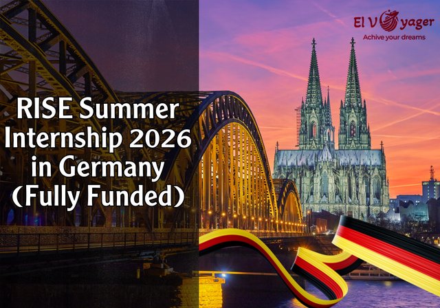 RISE Summer Internship Program 2026 in Germany (Fully Funded) - Research Training in Science and Engineering
