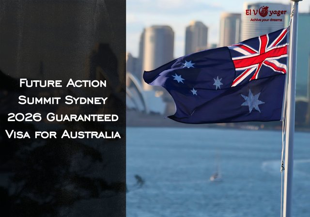Future Action Summit Sydney 2026 Guaranteed Visa for Australia - Fully funded conference