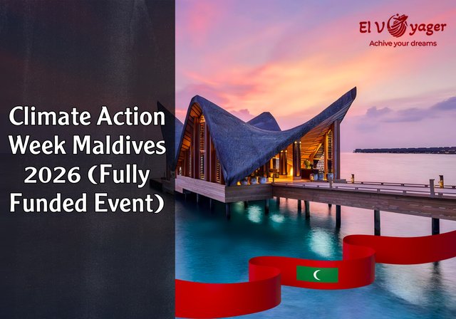 Climate Action Week Maldives 2026 (Fully Funded Event) - Duration: 4 days