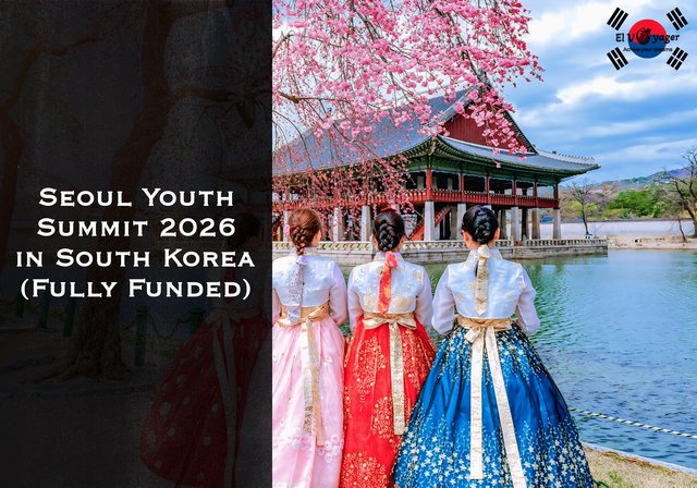 Seoul Youth Summit 2026 in South Korea (Fully Funded) - Summit dates : September 7-10, 2026