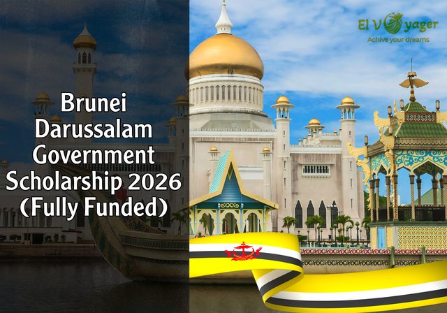 Brunei Darussalam Government Scholarship 2026 (Fully Funded) - Educational level: Bachelor's, Master's, Diploma