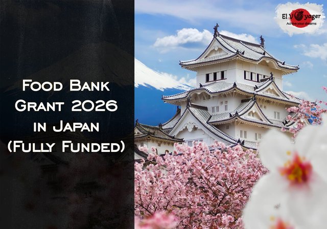 Food Bank Grant 2026 in Japan (Fully Funded) - Academic level: Master's program