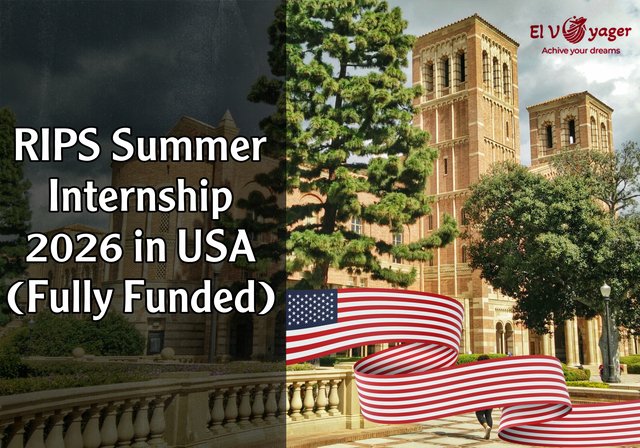 RIPS Summer Training Program 2026 in the USA (Fully Funded) - Training location: UCLA campus