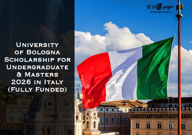 University of Bologna Scholarship for Undergraduate & Masters 2026 in Italy (Fully Funded) - Scholarships worth 11,000 euros.
