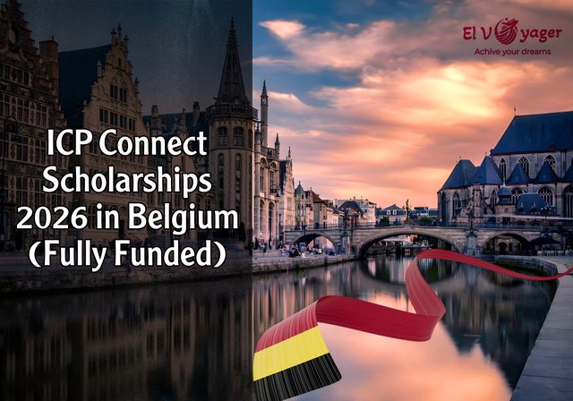 ICP Connect Scholarships 2026 in Belgium (Fully Funded) - Level of study: Master's