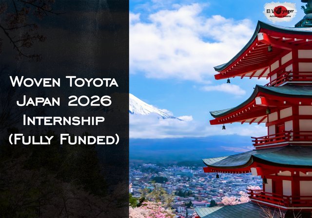 Woven Toyota Japan Internship 2026 (Fully Funded) - Duration : 3 months