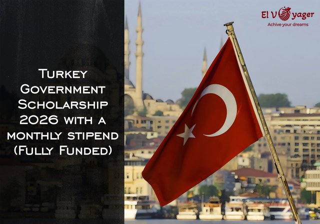 Turkey Government Scholarship 2026 with a monthly stipend (Fully Funded) - Level of study: Bachelor's, Master's, PhD