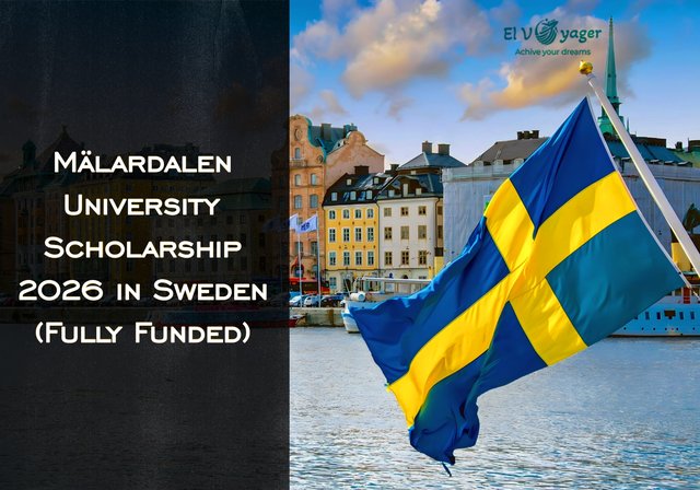 Mälardalen University Scholarship 2026 in Sweden (Fully Funded) - Level of study: Master's degree