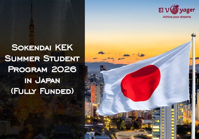 Sokendai KEK Summer Student Program 2026 in Japan (Fully Funded) - Duration : 8 weeks