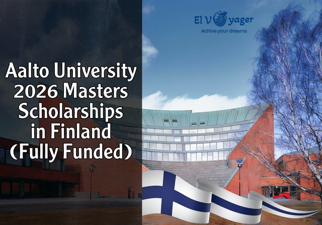 Aalto University Masters Scholarships 2026 in Finland (Fully Funded) - The grant is available to all citizens.