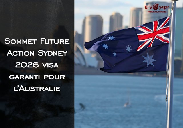 Sommet Future Action Sydney 2026 visa garanti pour l’Australie - Conférence entièrement financée