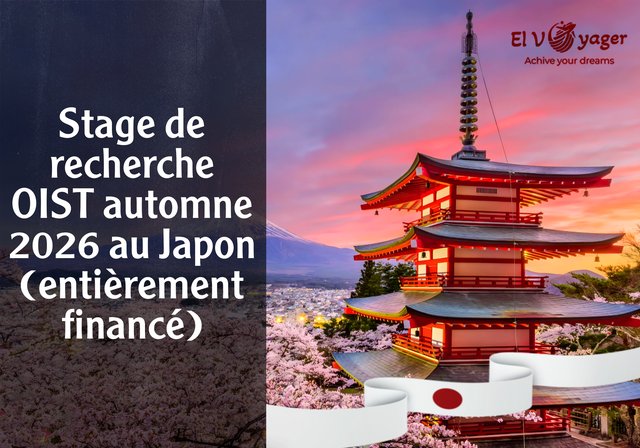 Stage de recherche OIST automne 2026 au Japon (entièrement financé) - Durée : 3 à 6 mois (du 1er octobre 2026 au 31 mars 2027)