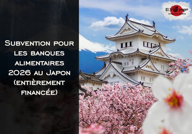 Subvention pour les banques alimentaires 2026 au Japon (entièrement financée) - Niveau académique : Programme de maîtrise