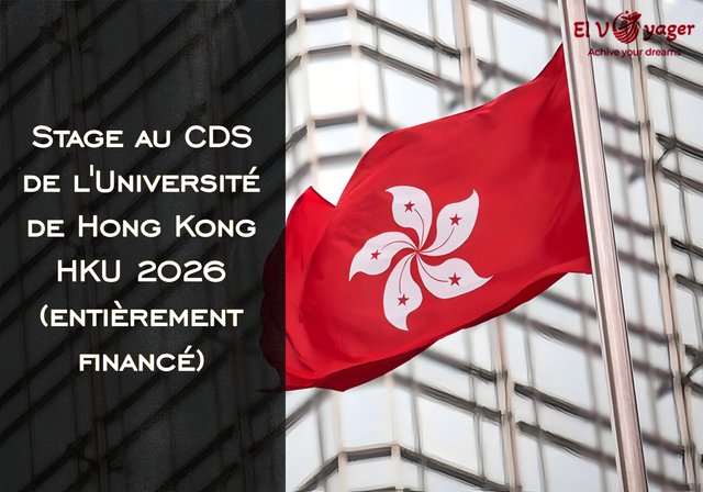 Stage au CDS de l'Université de Hong Kong HKU 2026 (entièrement financé) - Durée : 7 semaines