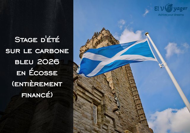 Stage d'été sur le carbone bleu 2026 en Écosse (entièrement financé) - Durée : Deux semaines