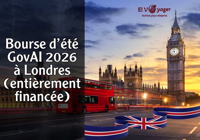 Bourse d’été GovAI 2026 à Londres (entièrement financée) - imeriez-vous passer l'été 2026 à Londres avec un salaire de 12000 £?