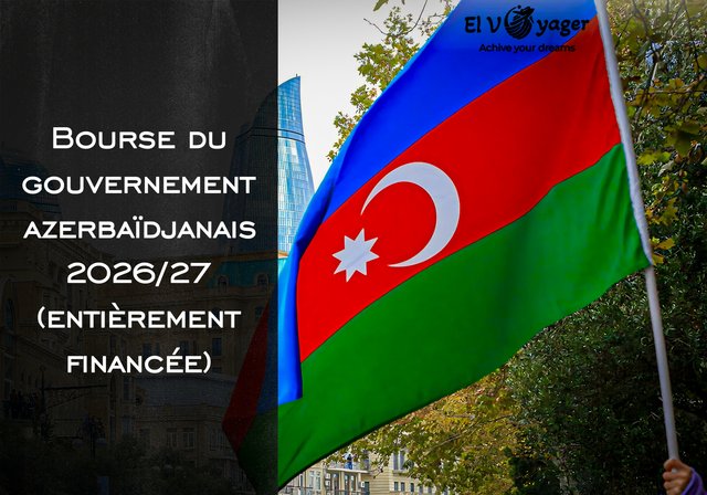 Bourse du gouvernement azerbaïdjanais 2026/27 (entièrement financée) - Niveau d'études : Cours préparatoire, Licence, Études supérieures, Doctorat,
Programmes de médecine générale/résidence médicale.