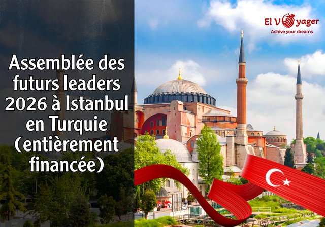 Assemblée des futurs leaders 2026 à Istanbul en Turquie (entièrement financée) - Explorez les 2500 ans d'histoire d'Istanbul.