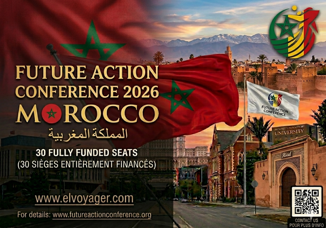 Future Action Conference 2026 Morocco 🇲🇦 (30 Fully Funded) - Dates: 1–4 May 2026