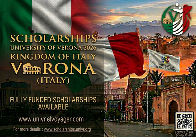 University of Verona Scholarship 2026 | Study in Italy - Course Level: Masters