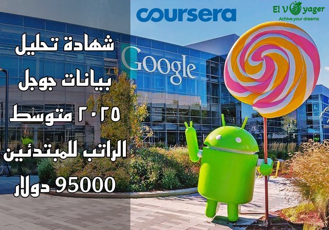 شهادة تحليل بيانات جوجل ٢٠٢٥ | متوسط الراتب للمبتدئين 95000 دولار - برنامج شهادة احترافية يُغيّر حياتك ويفتح لك آفاقًا مهنية ناجحة