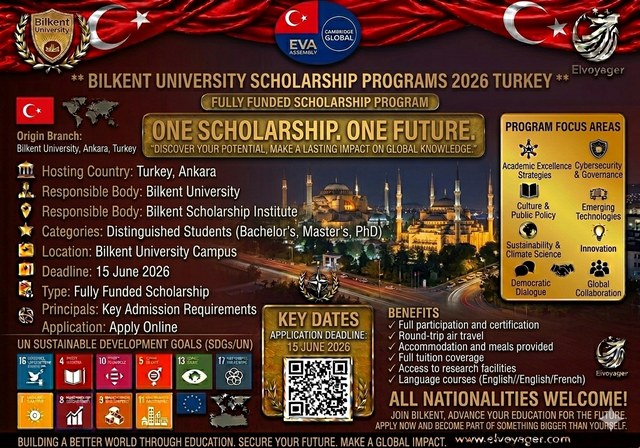 Bilkent University Scholarships 2026 in Turkey (Fully Funded) - Study Levels: Bachelor’s, Master’s, PhD