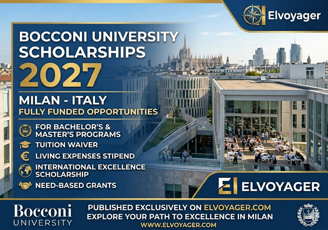 Bocconi University Scholarships 2027 / Milan - italy - Level of Study: Undergraduate / Masters