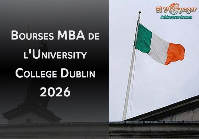 Bourses MBA de l'University College Dublin 2026 - Niveau d'études : Master