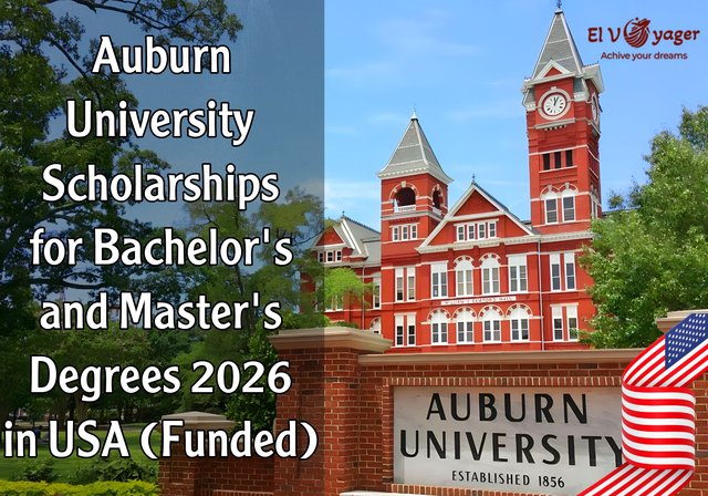 Auburn University Scholarships for Bachelor's and Master's Degrees 2026 in USA (Funded) - For international students, apply now.