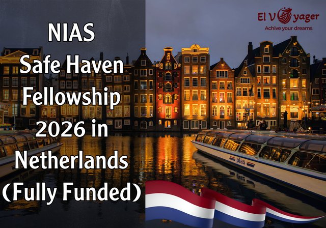 NIAS Safe Haven Fellowship 2026 in Netherlands (Fully Funded) - For Advanced Studies in the Humanities and Social Sciences