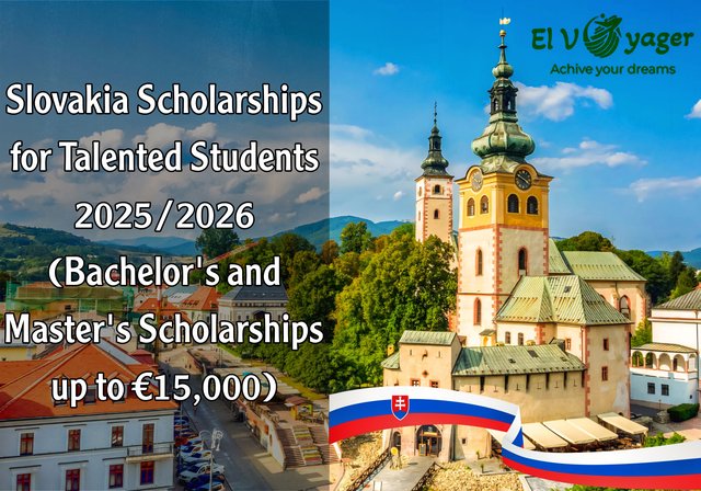 Slovakia Scholarships for Talented Students 2025/2026 (Bachelor's and Master's Scholarships up to €15,000) - Bachelor's and Master's Scholarship in Slovakia Apply Now