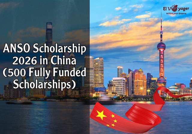 ANSO Scholarship 2026 in China (500 Fully Funded Scholarships) - Degree level: Master's, PhD