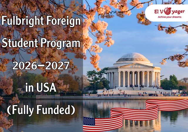 Fulbright Foreign Student Program 2026-2027 in USA (Fully Funded) - Apply with us now