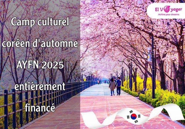 Camp culturel coréen AYFN automne 2025 (entièrement financé) - Présenté par notre équipe de spécialistes