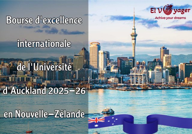 Bourse d'excellence internationale de l'Université d'Auckland (2025-26) en Nouvelle-Zélande - La bourse d'études internationale de l'Université d'Auckland pour l'année universitaire 2025-2026 offre une opportunité prestigieuse aux étudiants internationaux exceptionnels sur le plan académique de poursuivre leurs études supérieures en Nouvelle-Zélande. Cette bourse compétitive est conçue pour attirer de nouveaux étudiants internationaux vers des programmes de premier et de deuxième cycle dans l'un des meilleurs établissements d'enseignement de Nouvelle-Zélande. En mettant l’accent sur la réussite scolaire, le leadership mondial et la contribution culturelle, cette bourse ouvre les portes d’une éducation de classe mondiale à l’Université d’Auckland.
