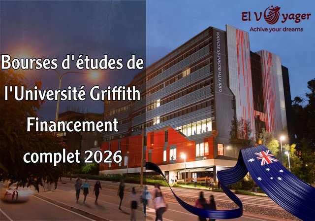 Bourses d'études de l'Université Griffith 2026 | Financement complet - Poursuivez vos études en Australie.