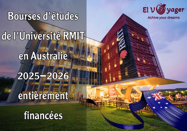 Bourses d'études de l'Université RMIT en Australie 2025-2026 (entièrement financées) - Bourses de maîtrise et de doctorat