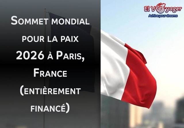 Voyagez maintenant avec un visa direct 2026 à Paris, France (entièrement financé) - Le score IELTS ou TOEFL n'est pas requis