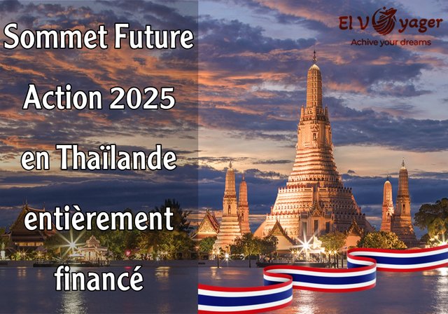 Sommet Future Action 2025 en Thaïlande (entièrement financé) - Postulez chez nous maintenant