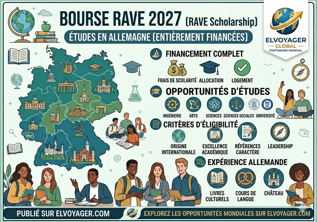 Bourse RAVE 2027 en Allemagne (entièrement financée) - Date limite de dépôt des candidatures : 30 juin 2026
