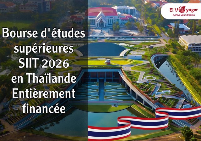 Bourse d'études supérieures SIIT 2026 en Thaïlande | Entièrement financée - L'Université Thammasat vous appelle