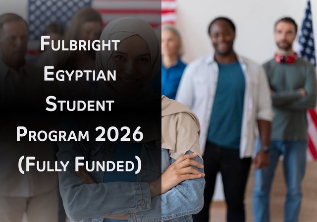 Fulbright Egyptian Student Program 2026 (Fully Funded) - Study in: United States of America