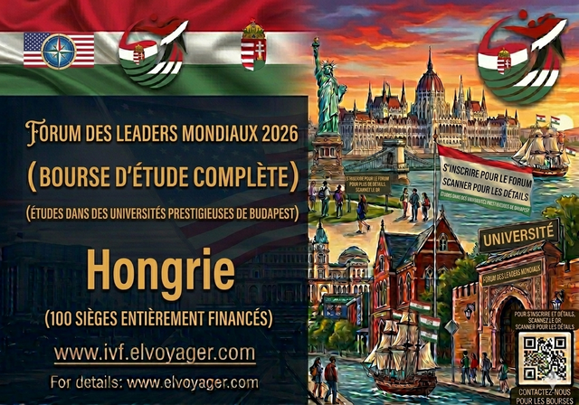 Forum international des volontaires 2026 Hongrie (100 places entièrement financées) - Date limite : 5 avril 2026