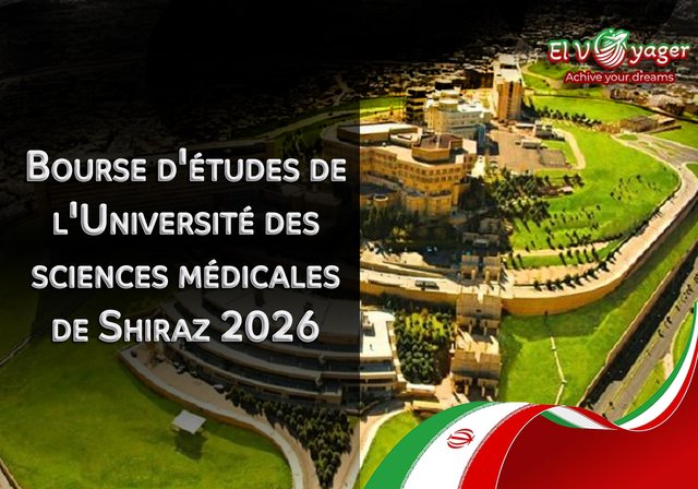 Bourse d'études de l'Université des sciences médicales de Shiraz 2026 - Bourse entièrement financée pour les étudiants internationaux.