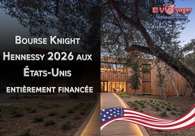 Bourse Knight Hennessy 2026 aux États-Unis (entièrement financée) - 100 bourses en médecine, littérature et tous les domaines
