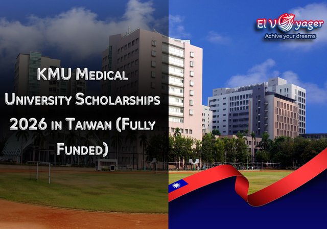 KMU Medical University Scholarships 2026 in Taiwan (Fully Funded) - Study levels: Bachelor's, Master's, and Doctorate